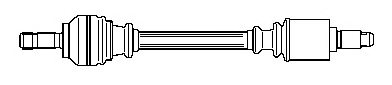 FARCOM 122060 Drive Shaft